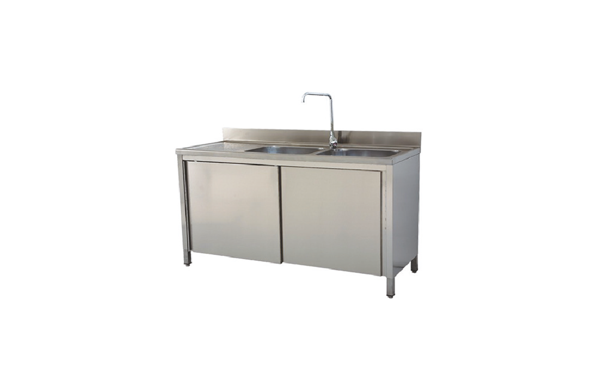Workbench with Two Sinks (EV140)