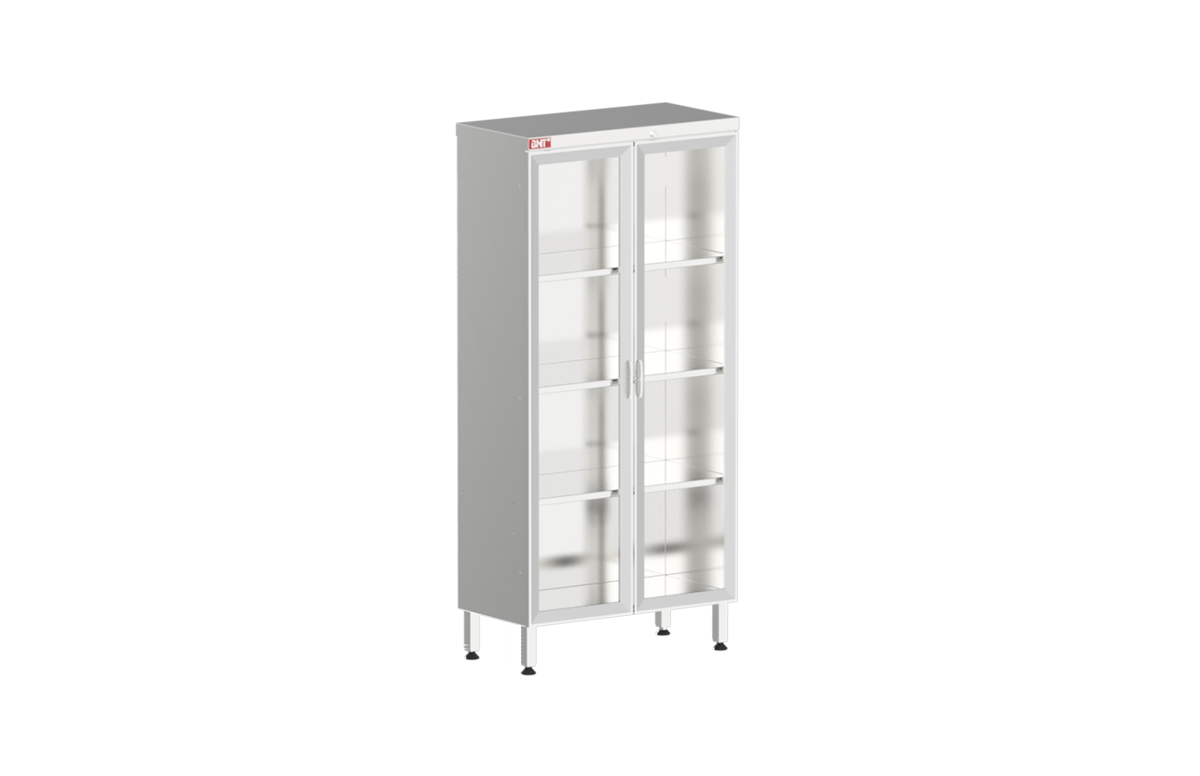 Tall Glass Door Anatomical Model Cabinet (IMD3)