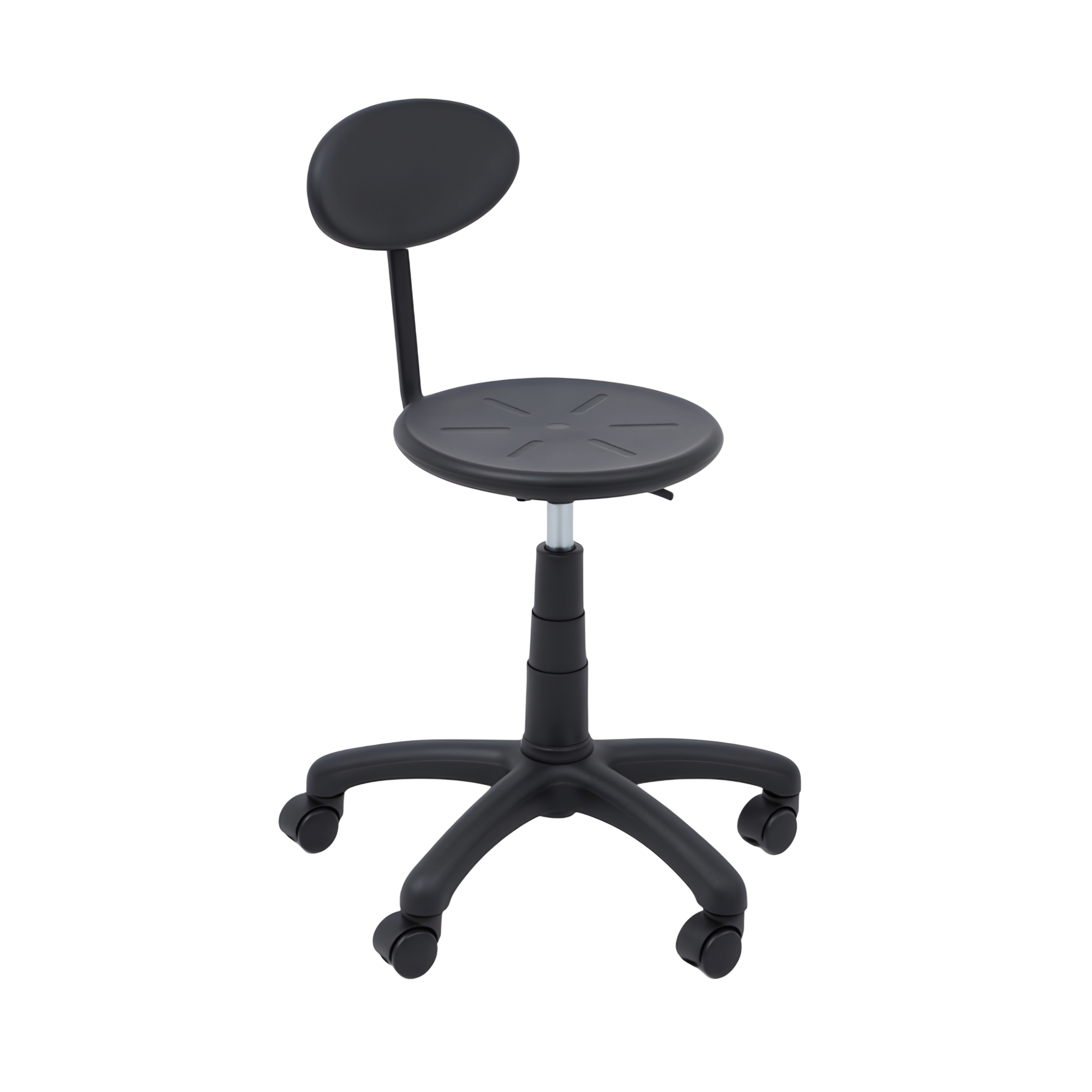 Laboratory Stool with Backrest (LT-S)